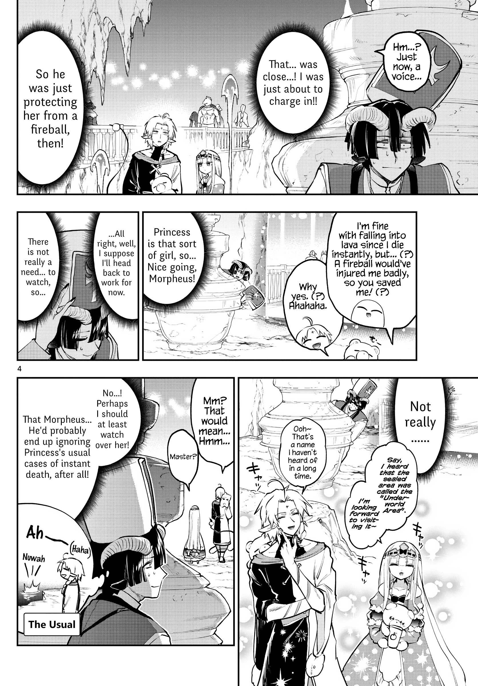 Maou-jou de Oyasumi Chapter 289 - Page 4 in English