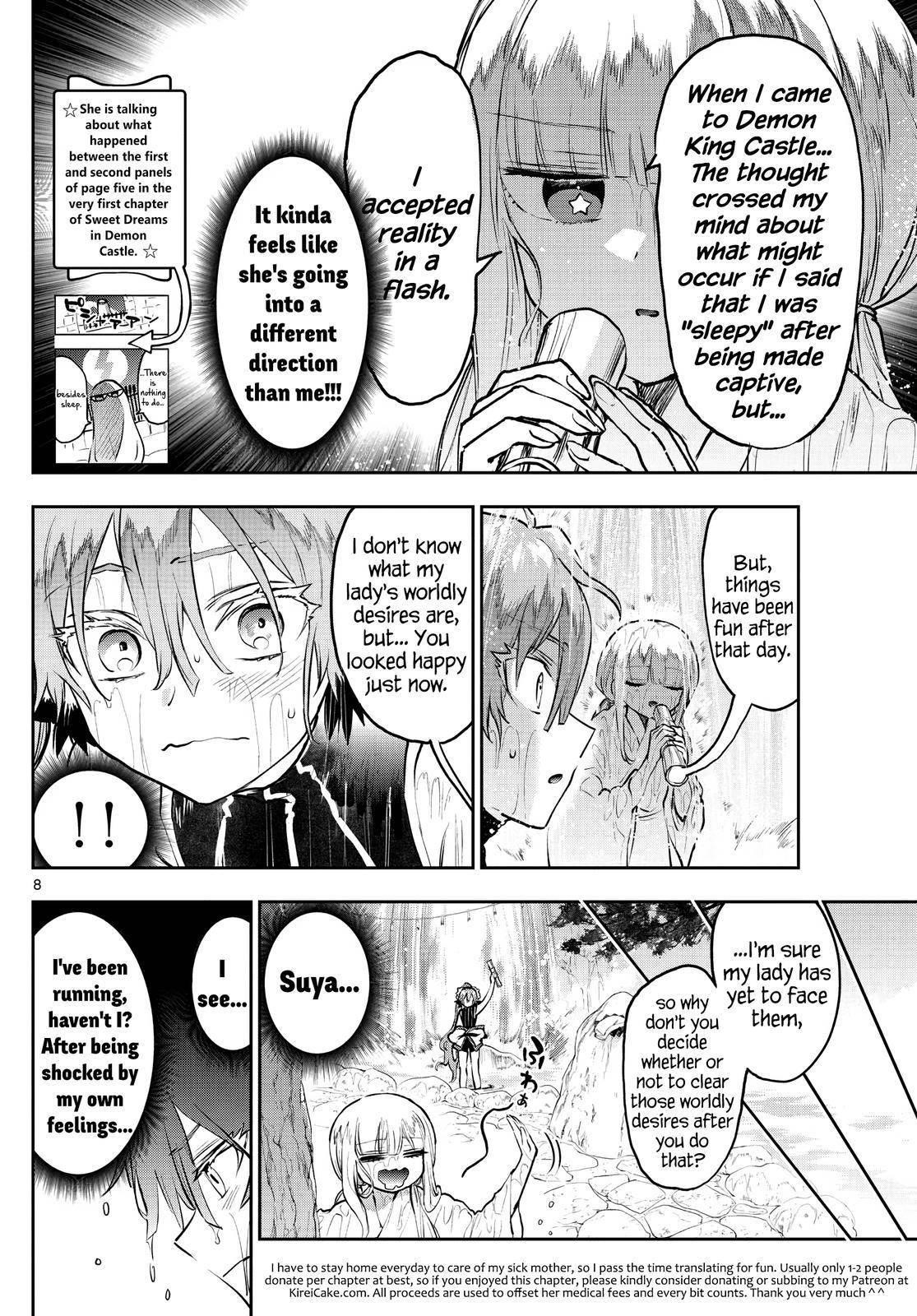 Maou-jou de Oyasumi Chapter 296 - Page 8 in English
