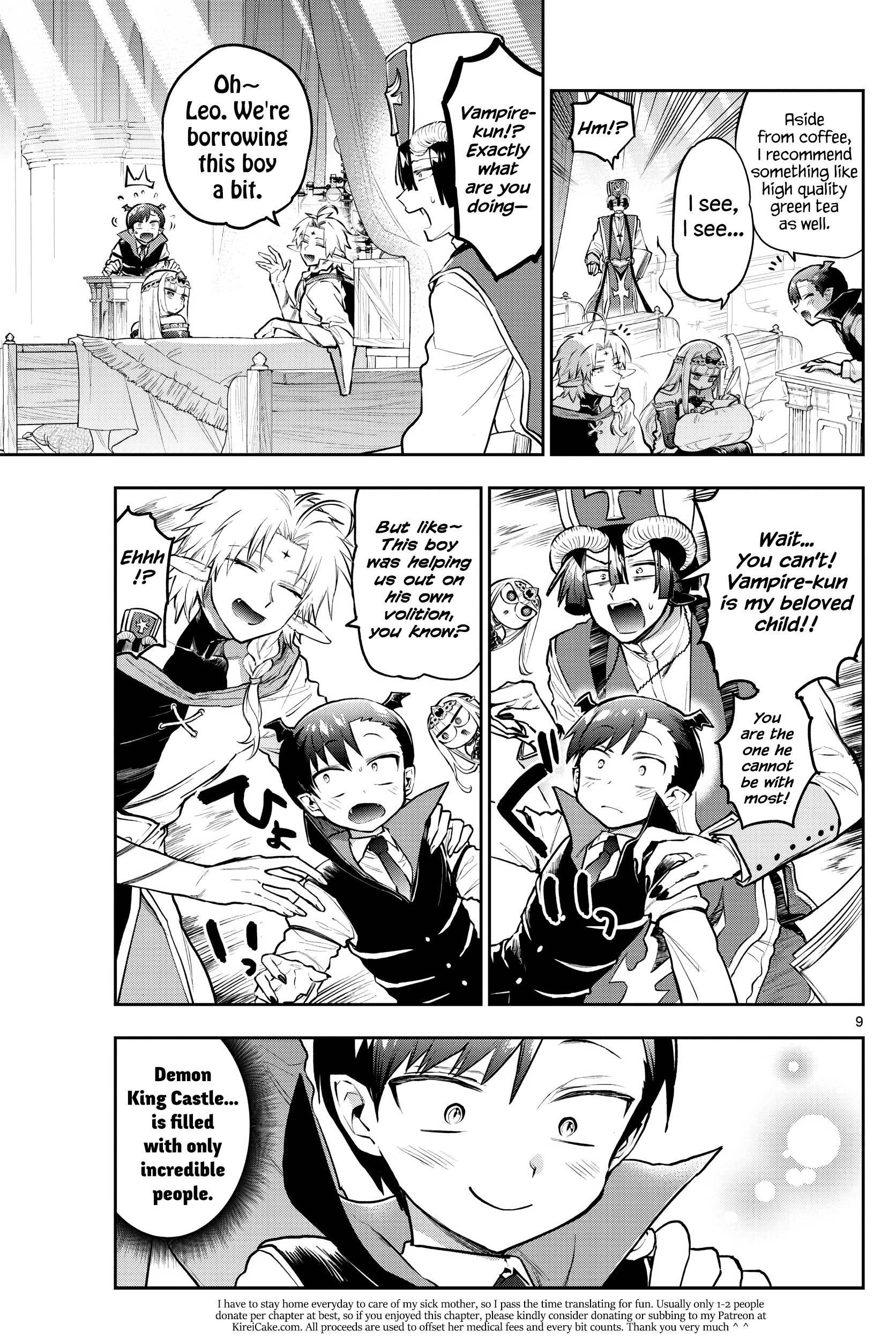 Maou-jou de Oyasumi Chapter 302 - Page 9 in English