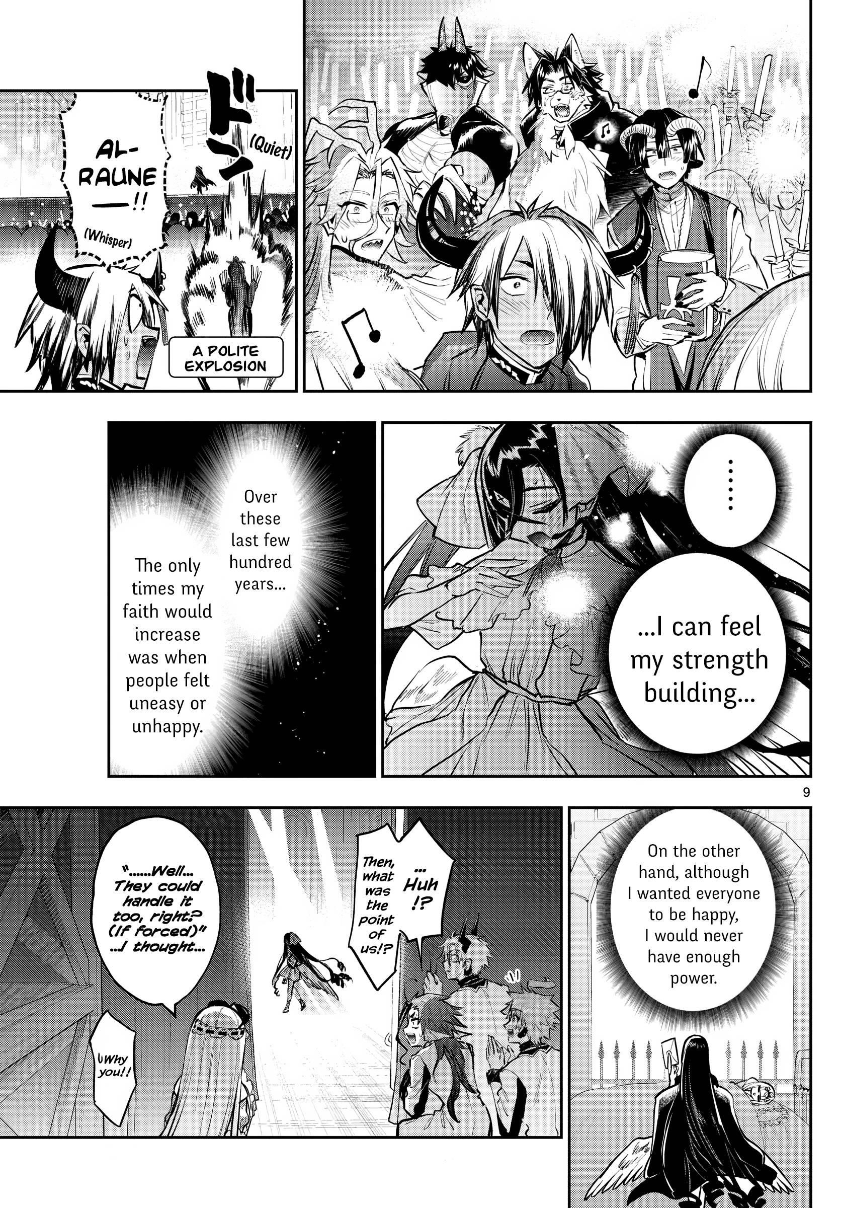 Maou-jou de Oyasumi Chapter 307 - Page 9 in English