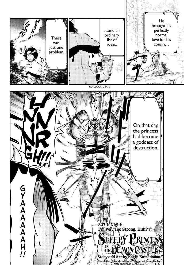 Maou-jou de Oyasumi Chapter 337 - Page 3 in English