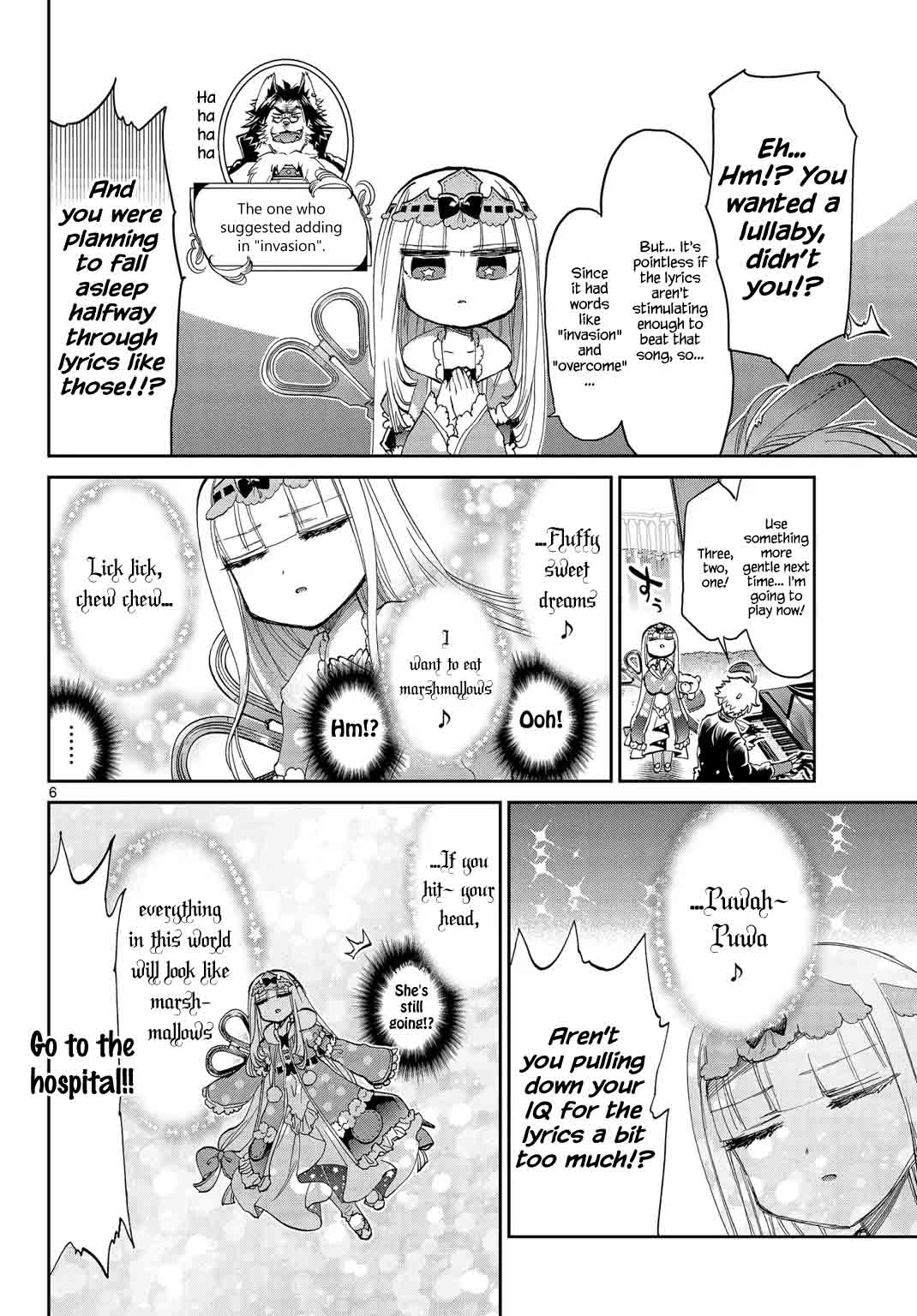 Maou-jou de Oyasumi Chapter 44 - Page 6 in English
