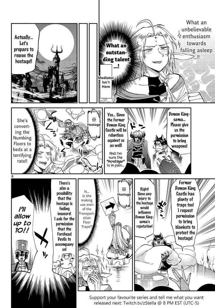 Maou-jou de Oyasumi Chapter 46 - Page 8 in English