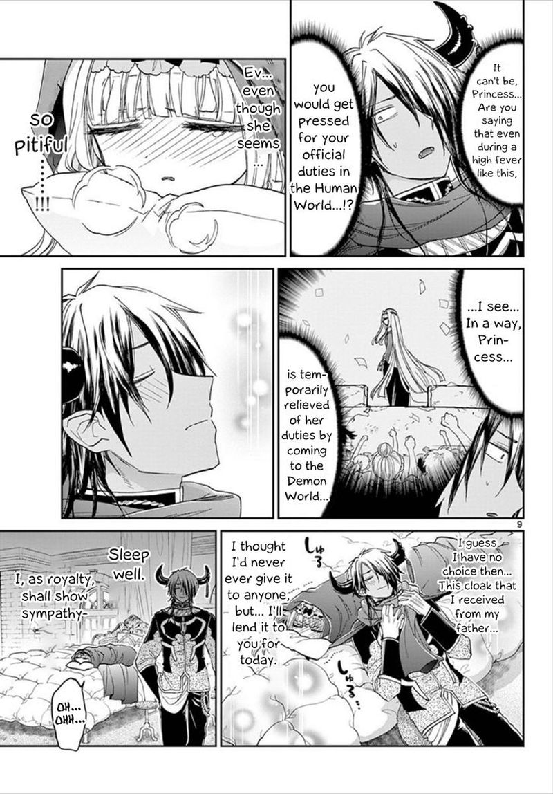 Maou-jou de Oyasumi Chapter 91 - Page 9 in English