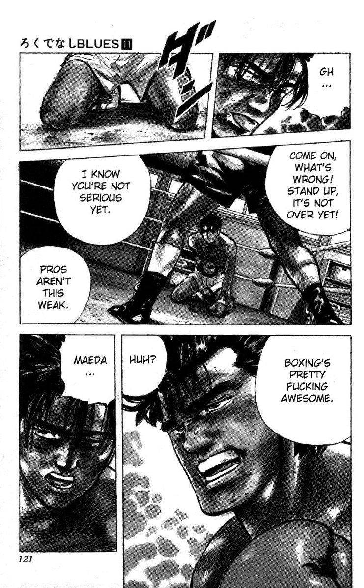 Rokudenashi Blues Chapter 103 - Page 18 in English