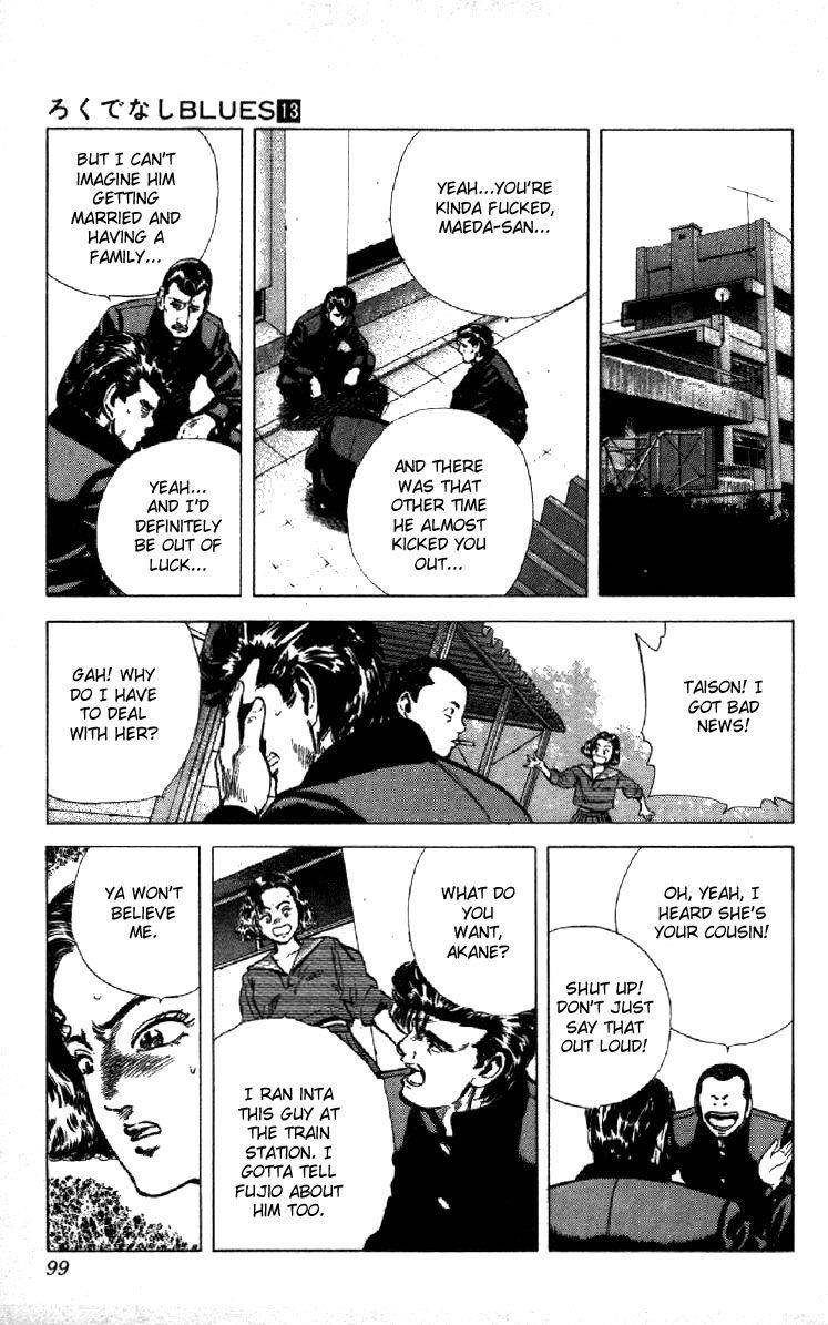 Rokudenashi Blues Chapter 122 - Page 13 in English