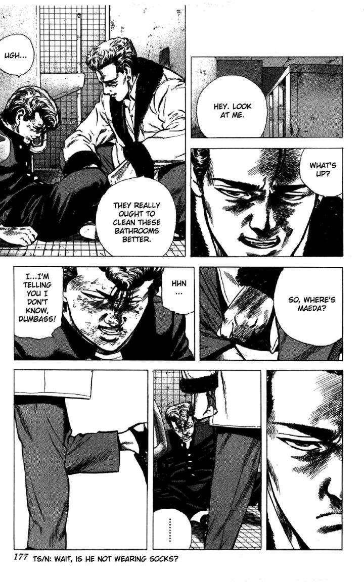 Rokudenashi Blues Chapter 136 - Page 13 in English