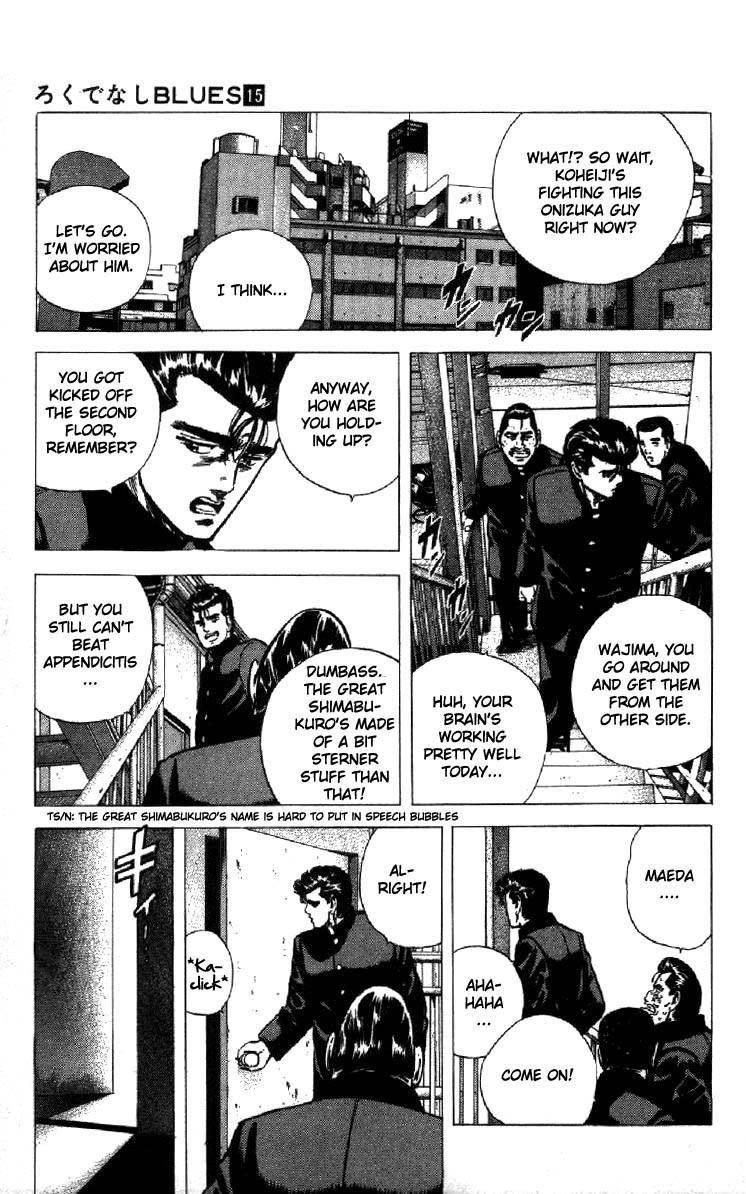 Rokudenashi Blues Chapter 138 - Page 18 in English