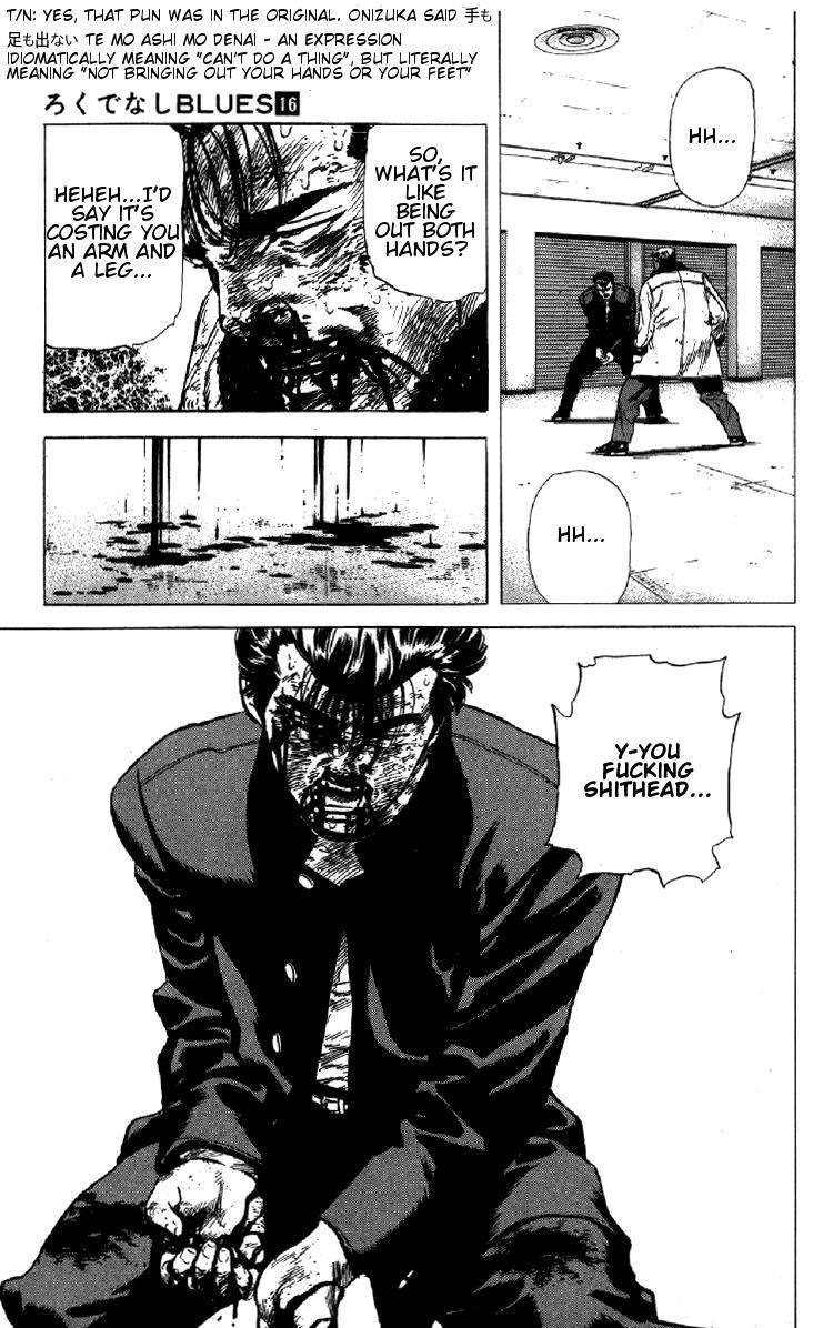 Rokudenashi Blues Chapter 148 - Page 20 in English