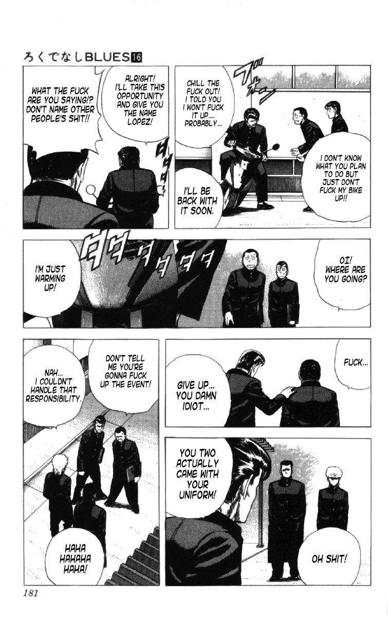 Rokudenashi Blues Chapter 156 - Page 16 in English