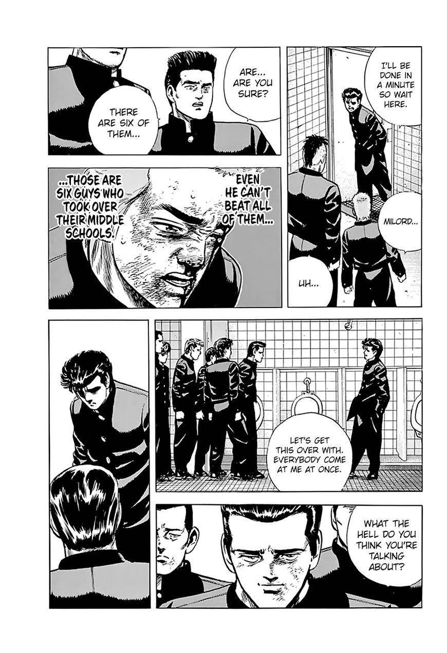 Rokudenashi Blues Chapter 161 - Page 12 in English