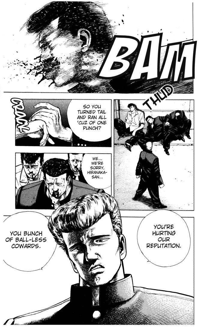 Rokudenashi Blues Chapter 20 - Page 12 in English
