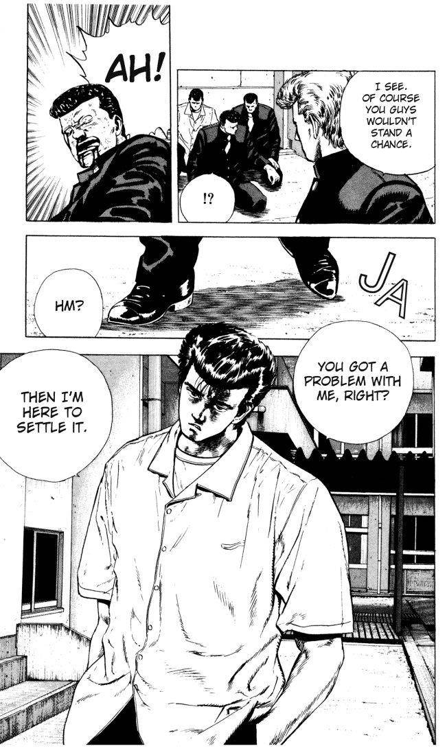 Rokudenashi Blues Chapter 20 - Page 14 in English