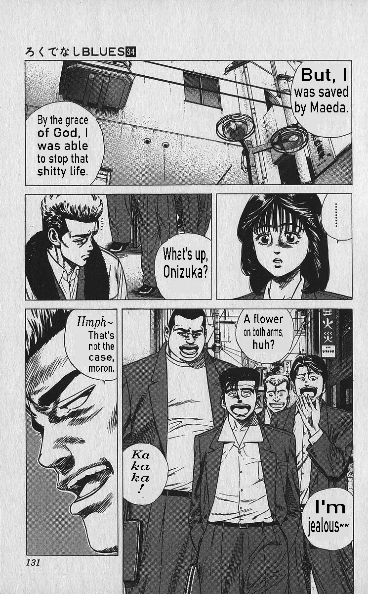 Rokudenashi Blues Chapter 335 - Page 11 in English