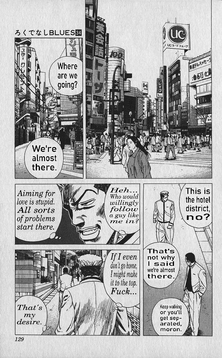 Rokudenashi Blues Chapter 335 - Page 9 in English