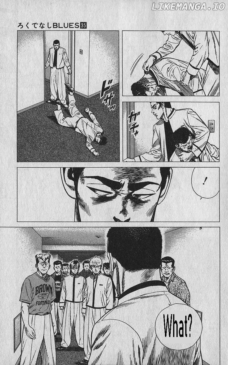 Rokudenashi Blues Chapter 341 - Page 13 in English