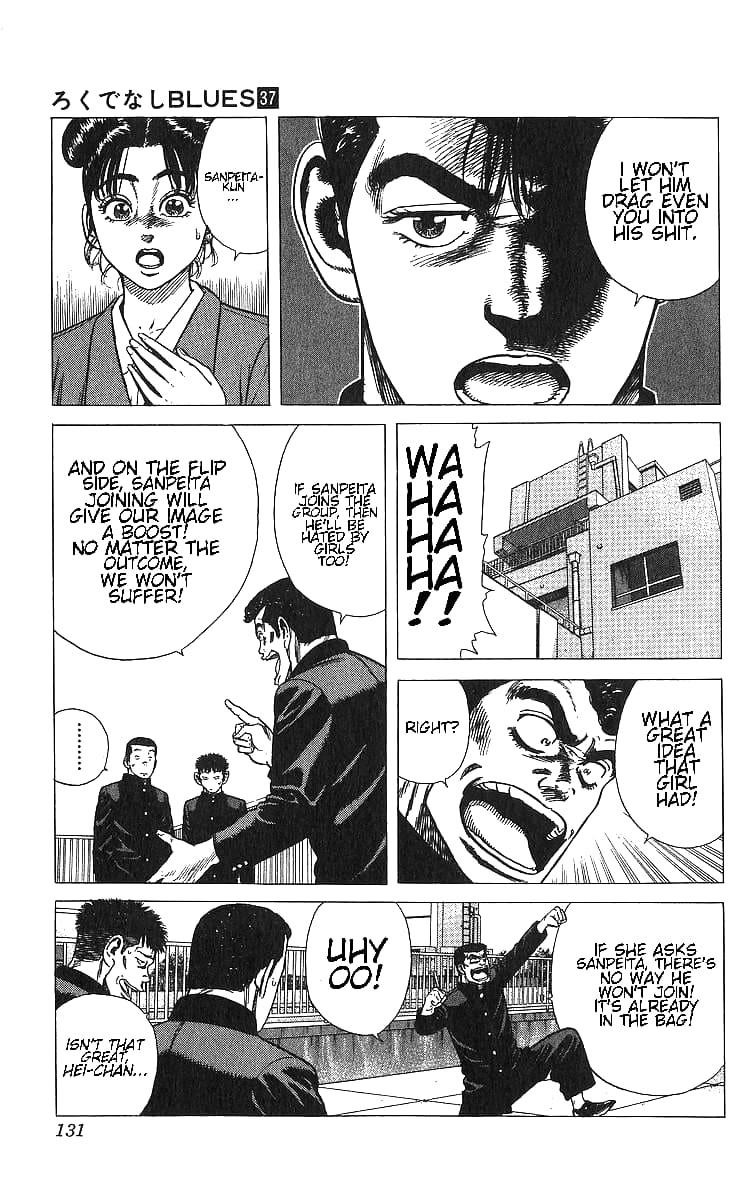 Rokudenashi Blues Chapter 365 - Page 11 in English