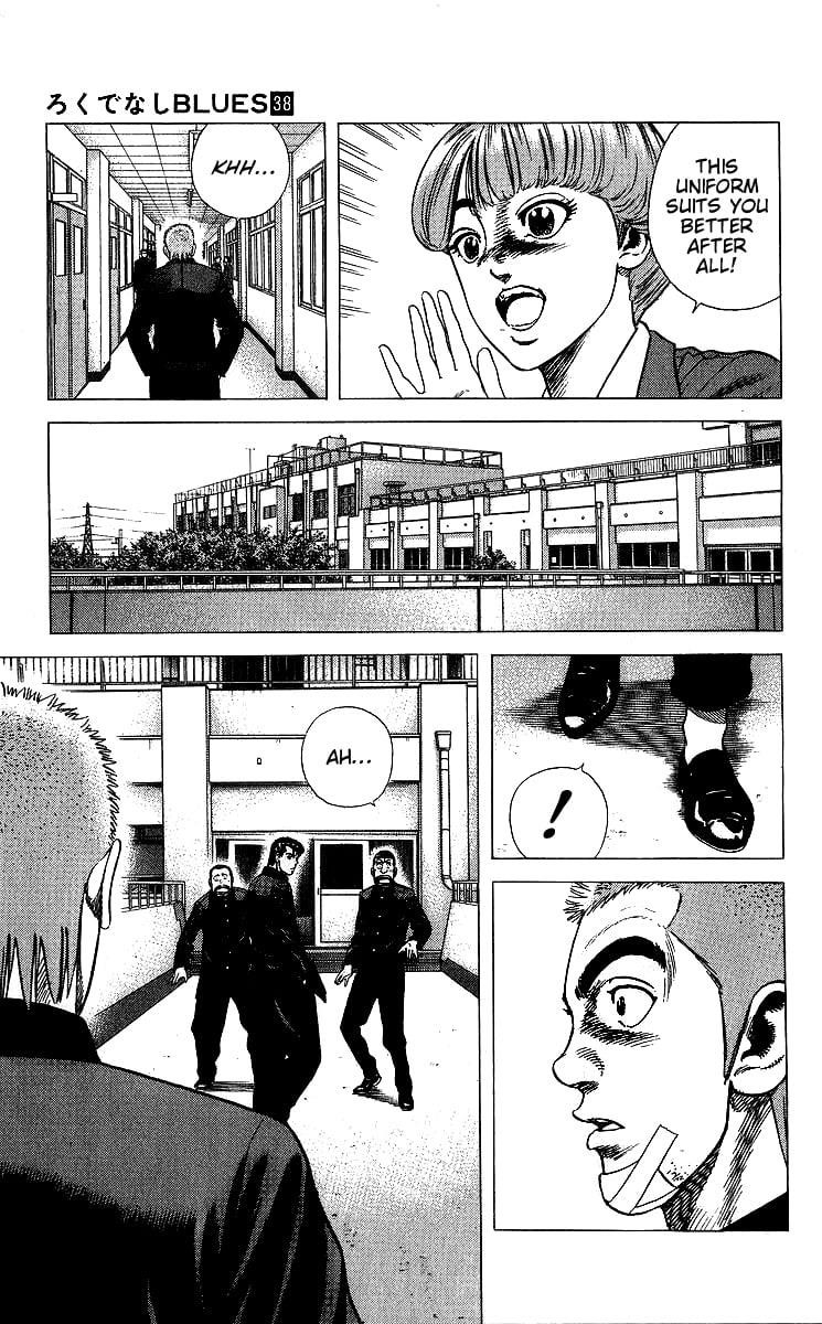 Rokudenashi Blues Chapter 377 - Page 10 in English