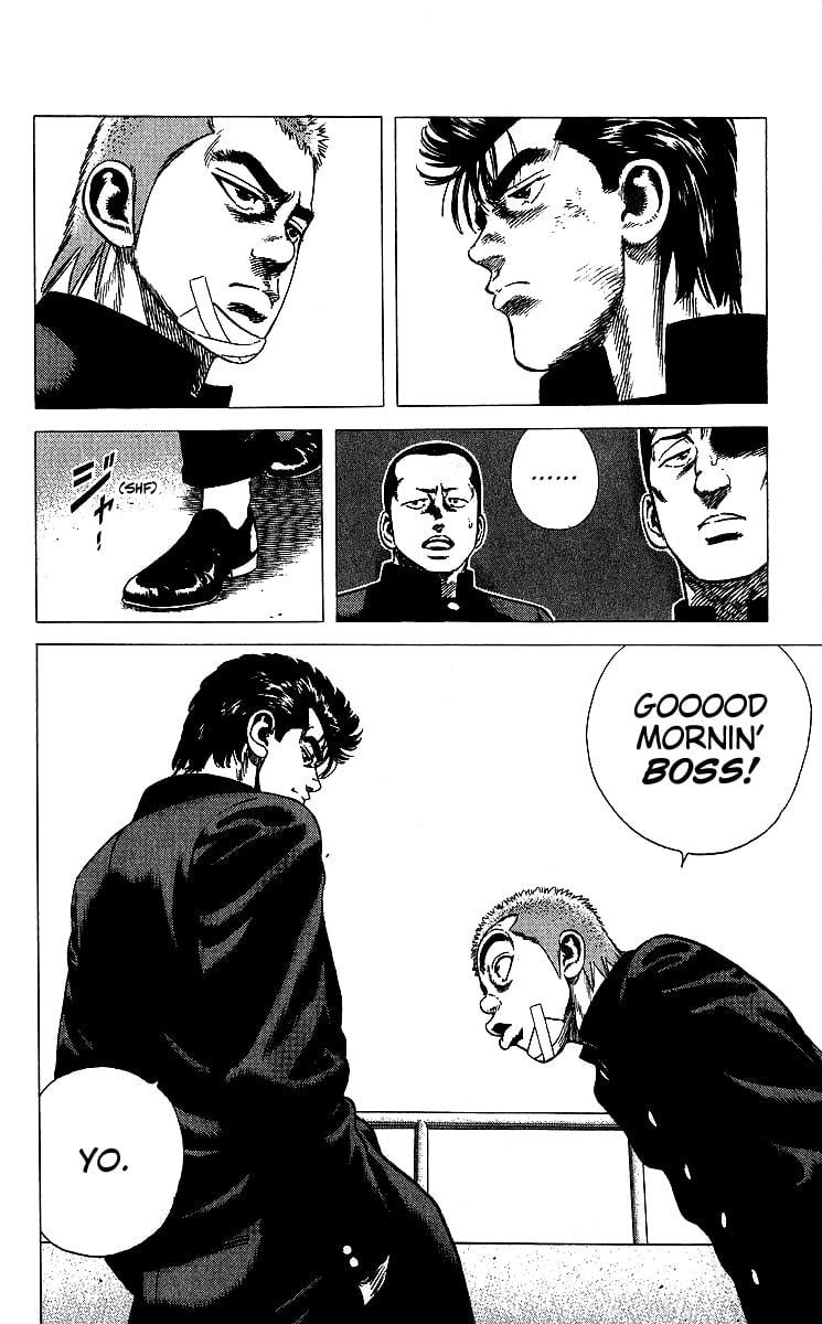 Rokudenashi Blues Chapter 377 - Page 11 in English