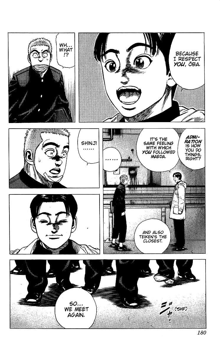 Rokudenashi Blues Chapter 377 - Page 15 in English