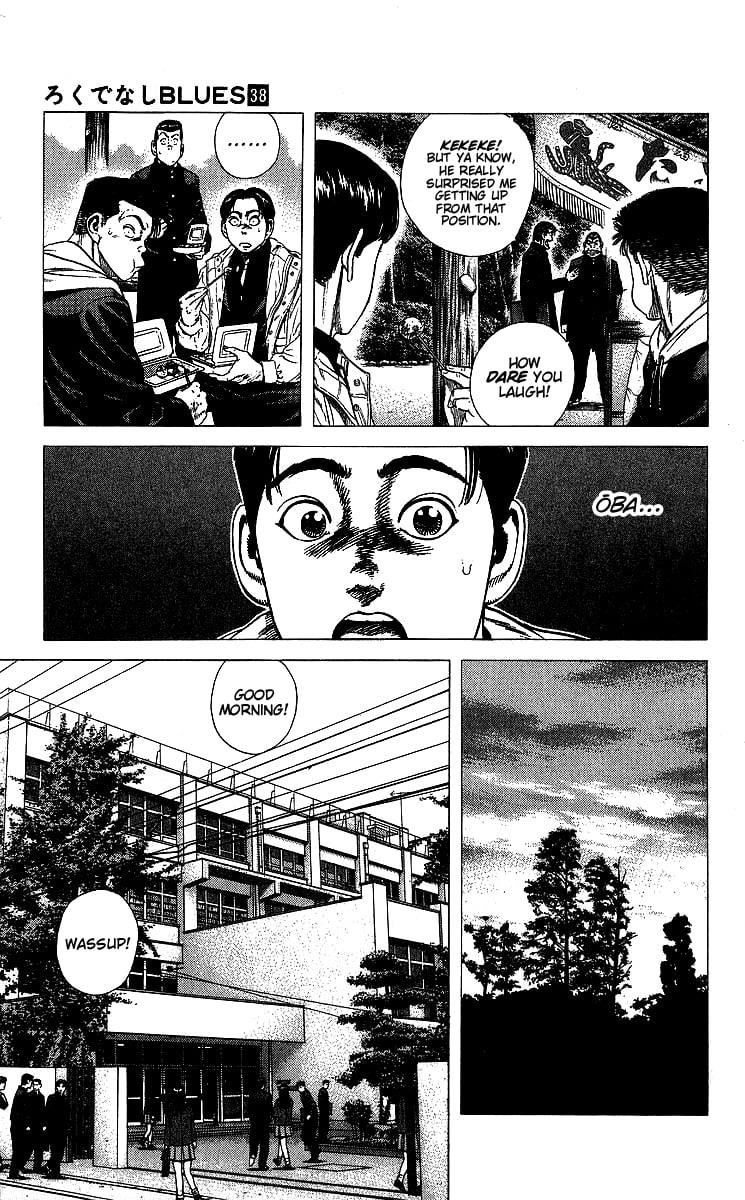 Rokudenashi Blues Chapter 377 - Page 8 in English