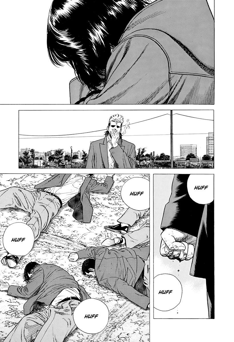 Rokudenashi Blues Chapter 411 - Page 7 in English