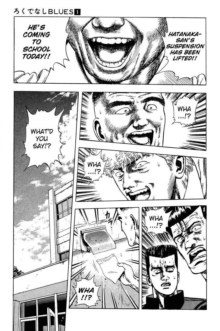 Rokudenashi Blues Chapter 5 - Page 21 in English