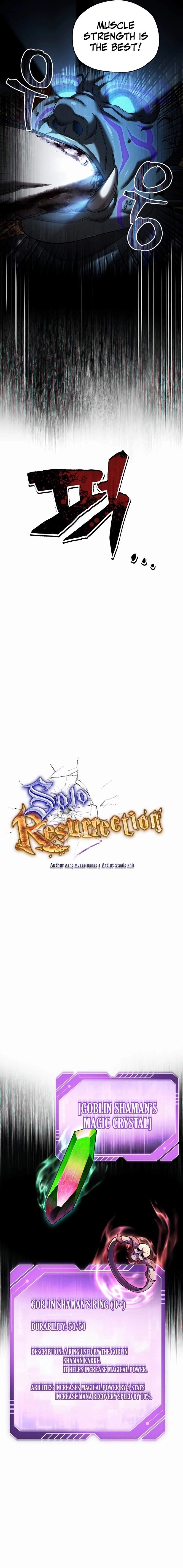 Solo Resurrection Chapter 24 - Page 6 in English