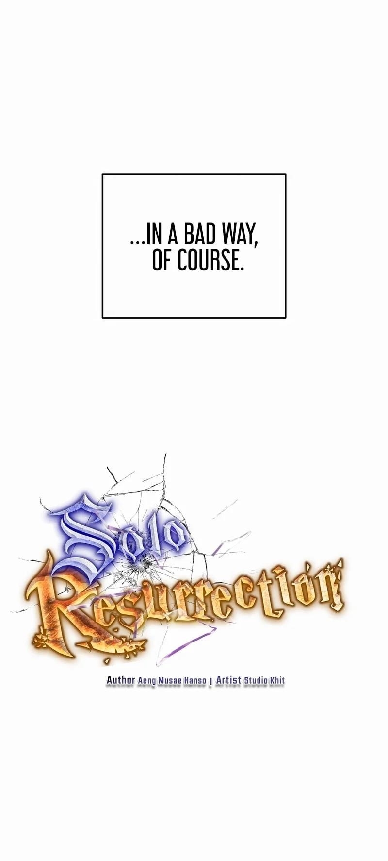 Solo Resurrection Chapter 31 - Page 23 in English