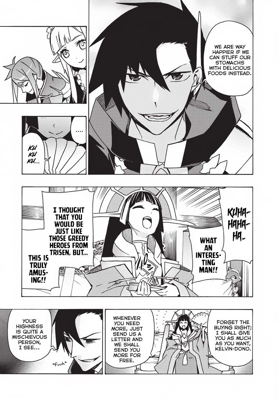Kuro no Shoukanshi Chapter 22 - Page 8 in English
