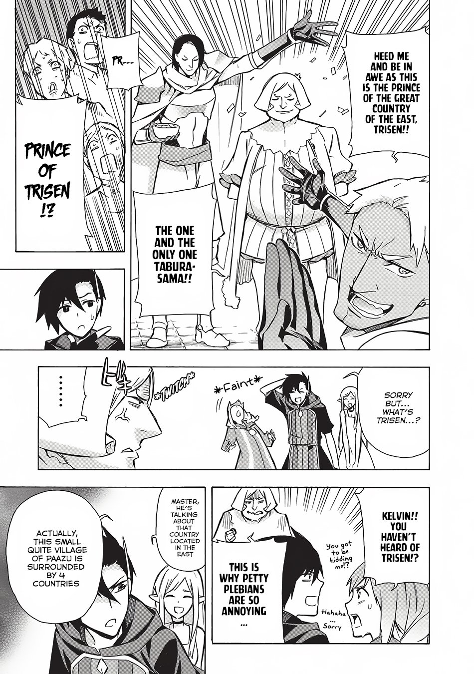 Kuro no Shoukanshi Chapter 6 - Page 13 in English