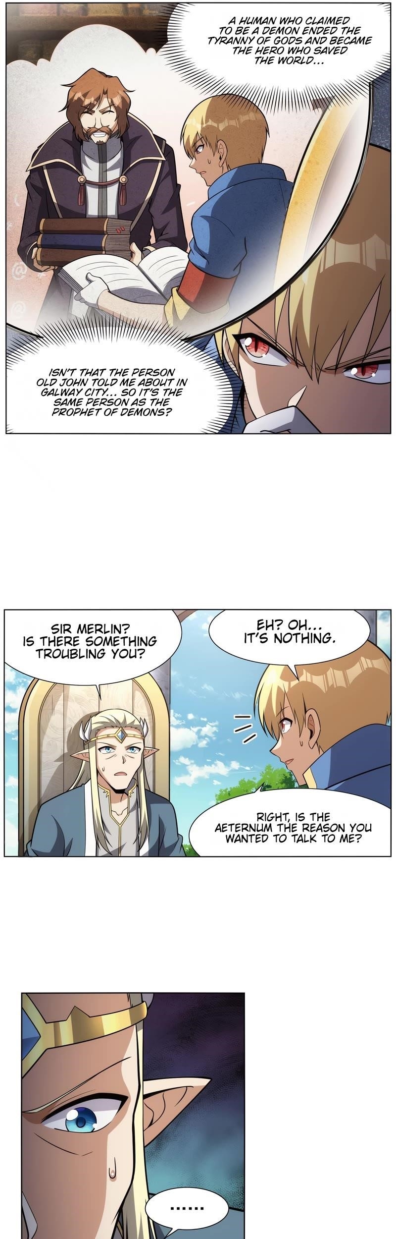 The Demon King Who Lost His Job Chapter 340 - Page 25 in English