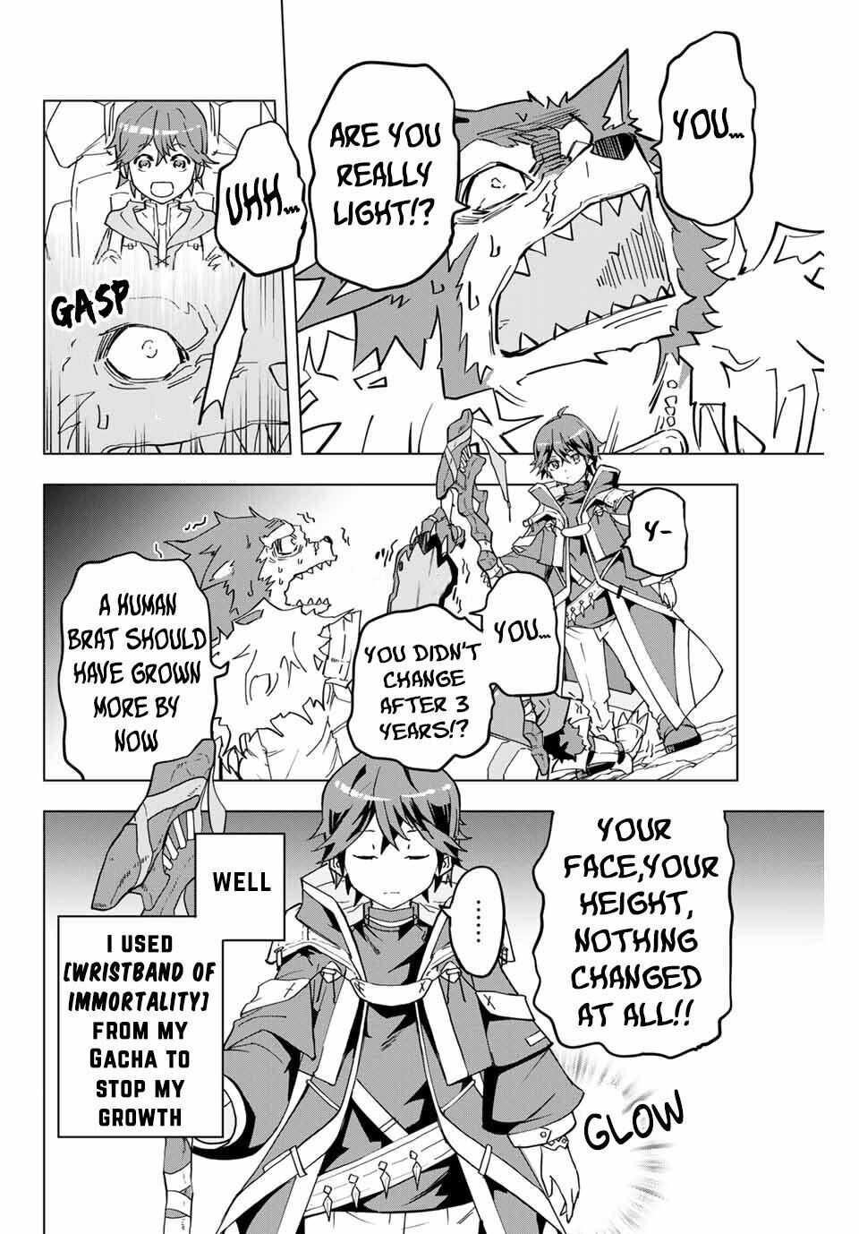 My Gift LVL 9999 Unlimited Gacha Chapter 6 - Page 3 in English