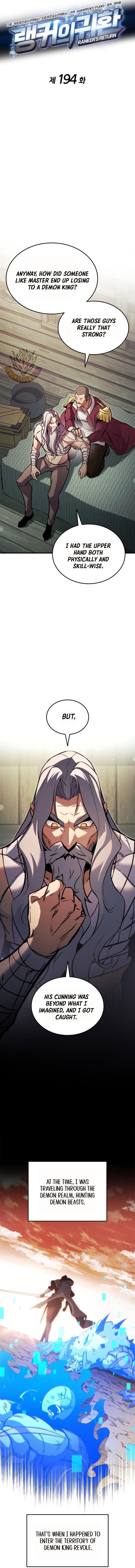 Ranker’s Return (Remake) Chapter 194 - Page 3 in English