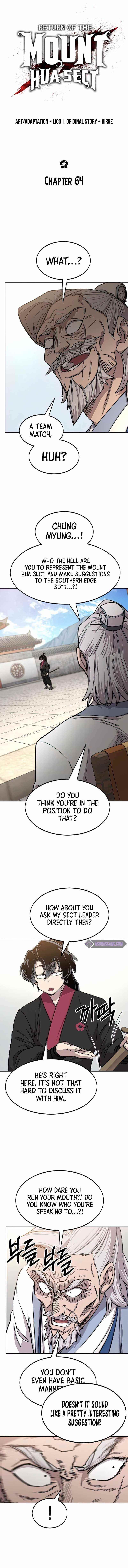 Return of the Flowery Mountain Sect Chapter 64 - Page 8 in English