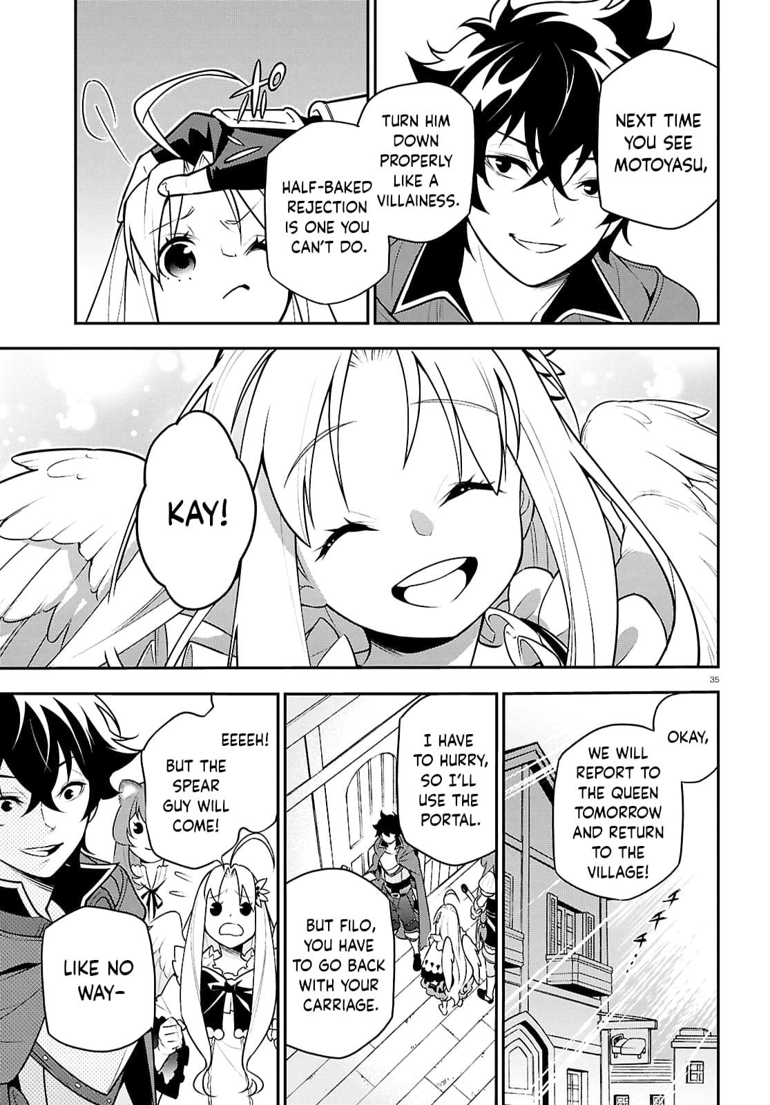 The Rising Of The Shield Hero Chapter 107 - Page 35 in English