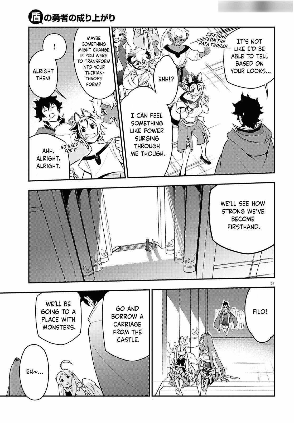 The Rising Of The Shield Hero Chapter 108 - Page 27 in English