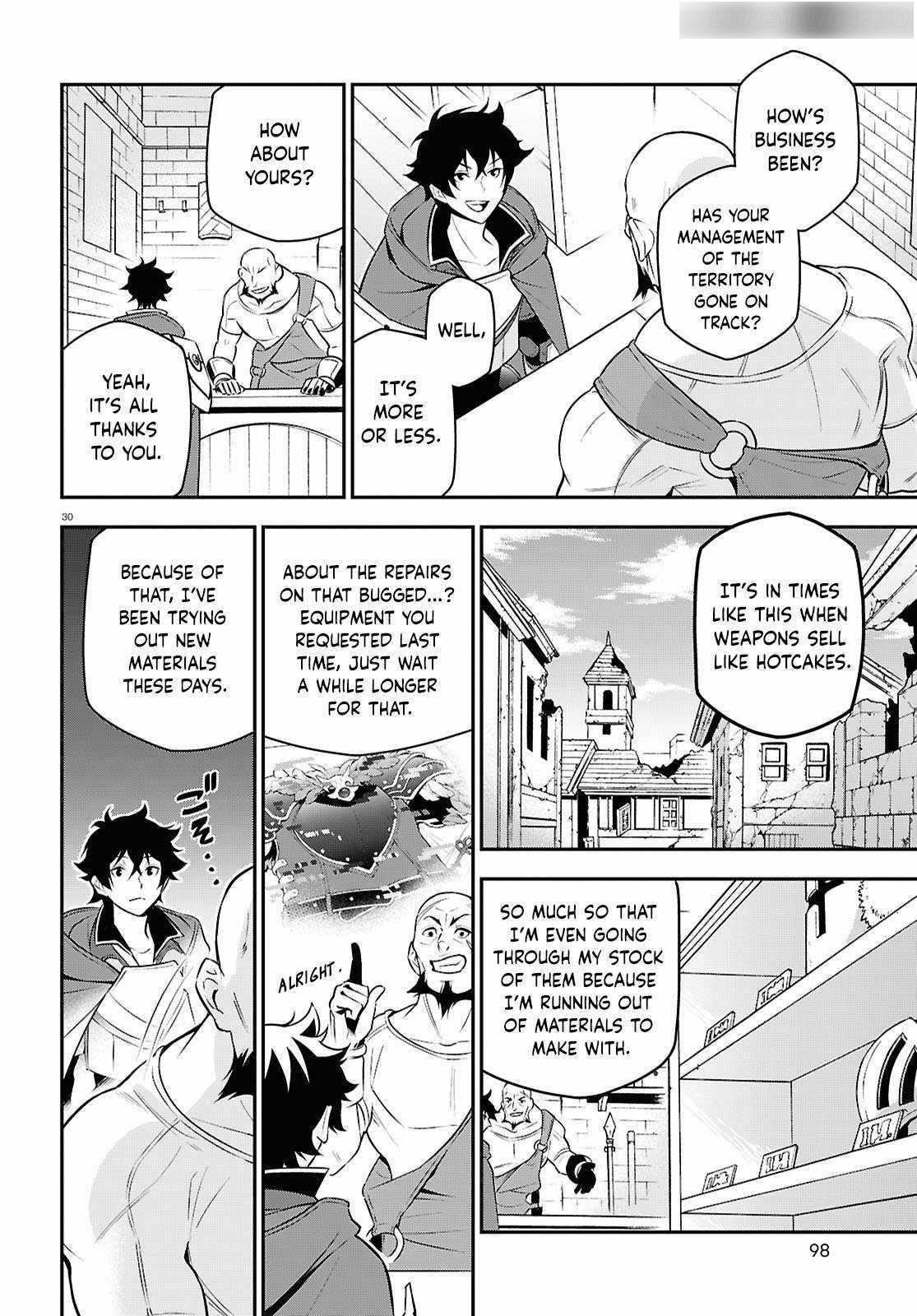 The Rising Of The Shield Hero Chapter 108 - Page 30 in English