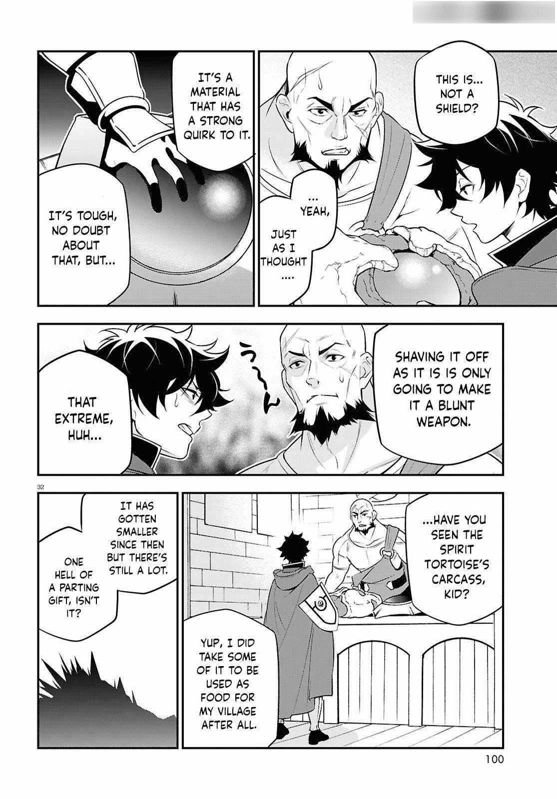 The Rising Of The Shield Hero Chapter 108 - Page 32 in English