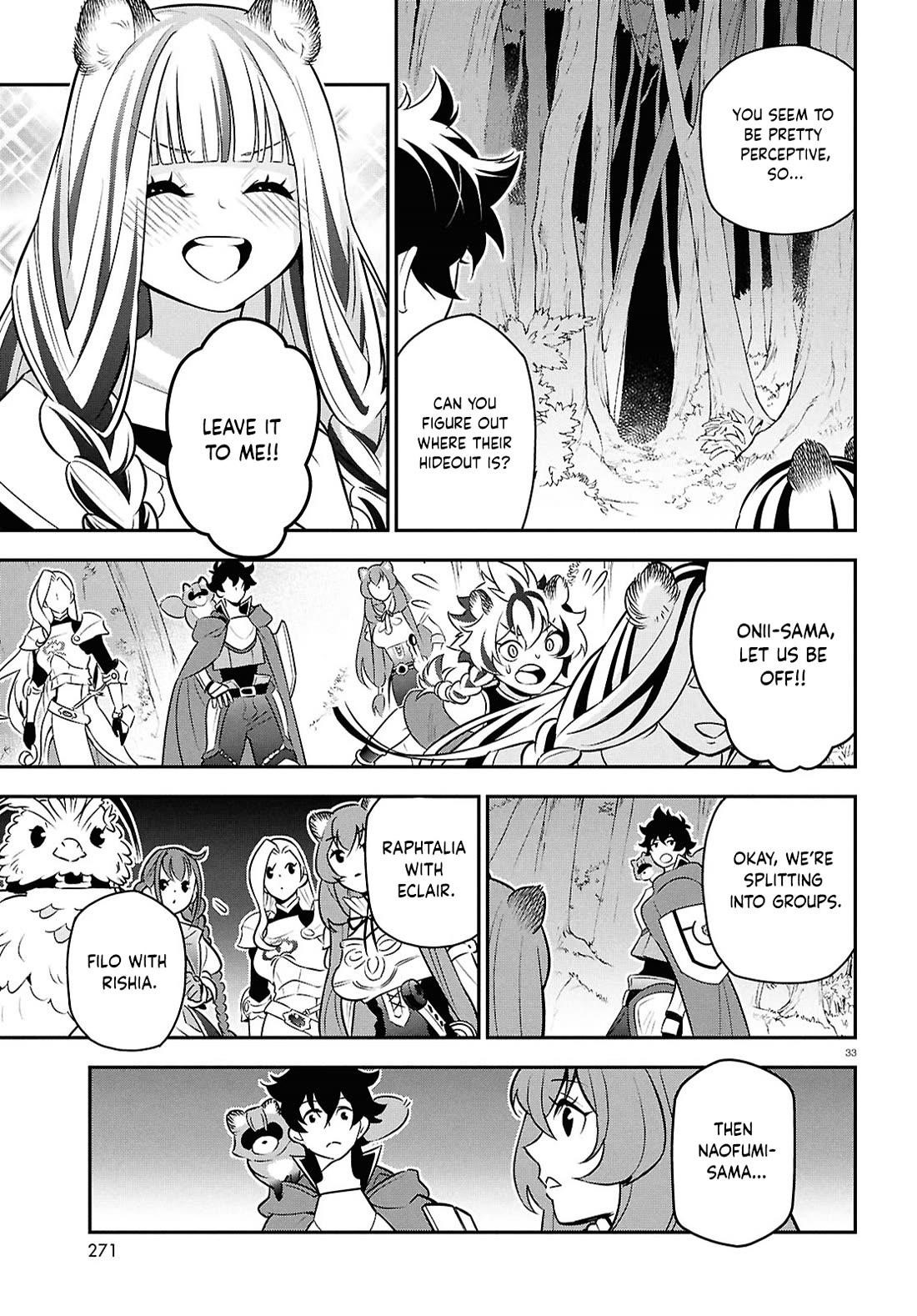 The Rising Of The Shield Hero Chapter 110 - Page 33 in English