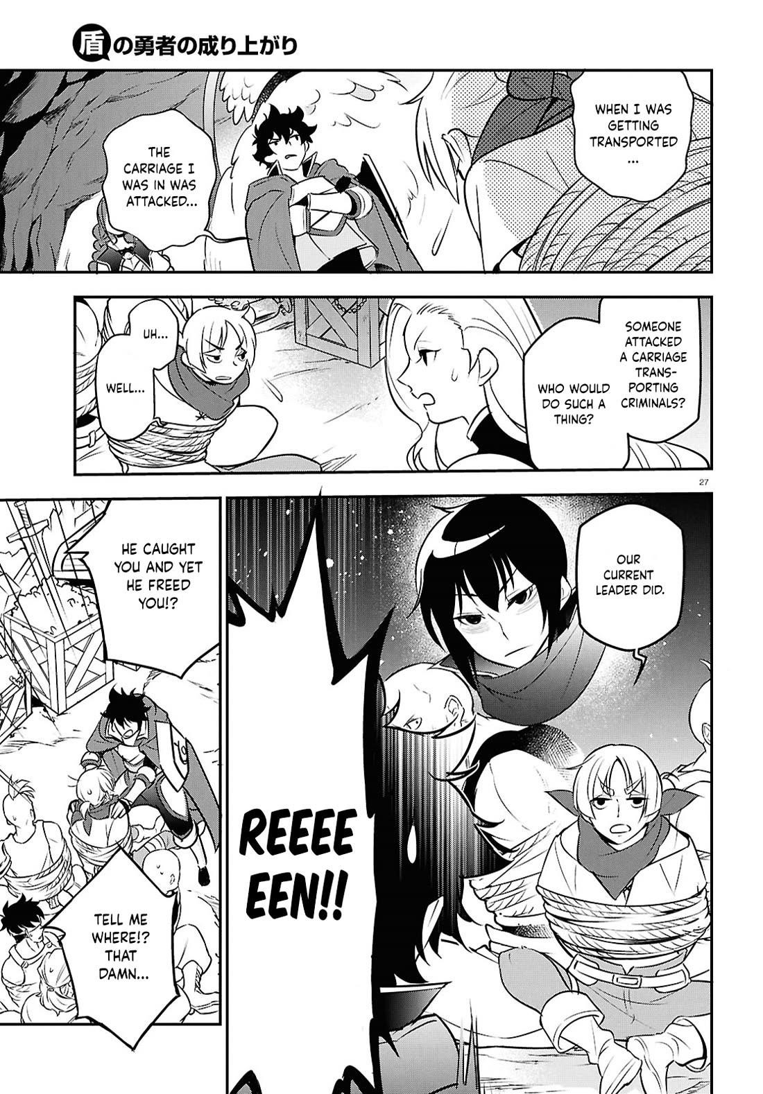 The Rising Of The Shield Hero Chapter 111 - Page 27 in English