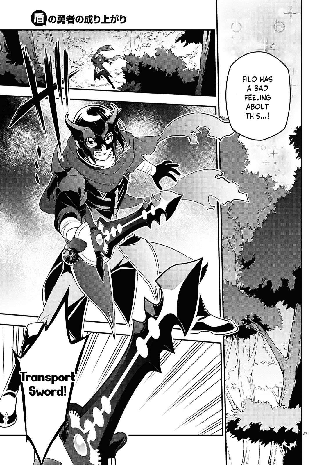 The Rising Of The Shield Hero Chapter 112 - Page 37 in English