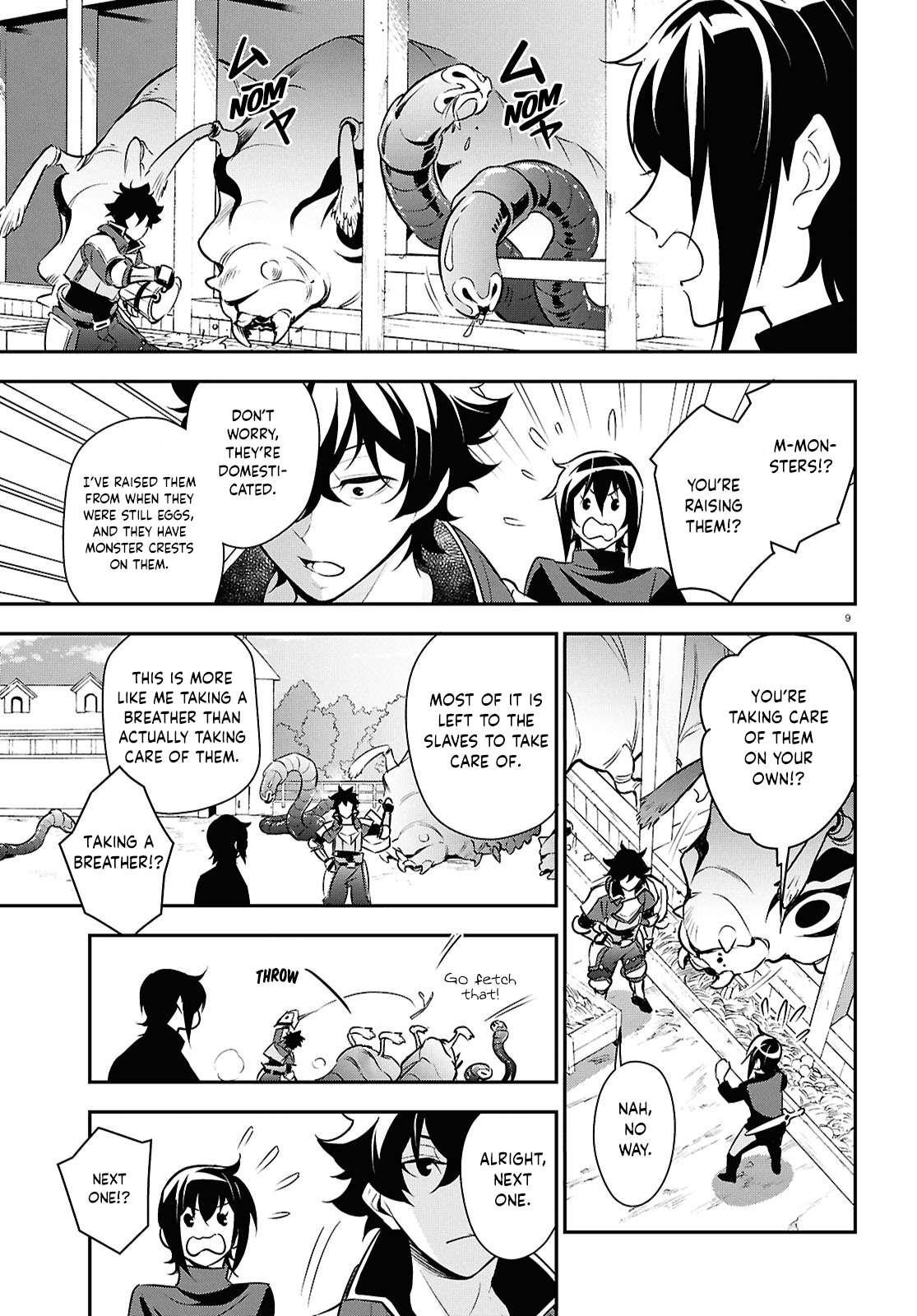 The Rising Of The Shield Hero Chapter 116 - Page 9 in English