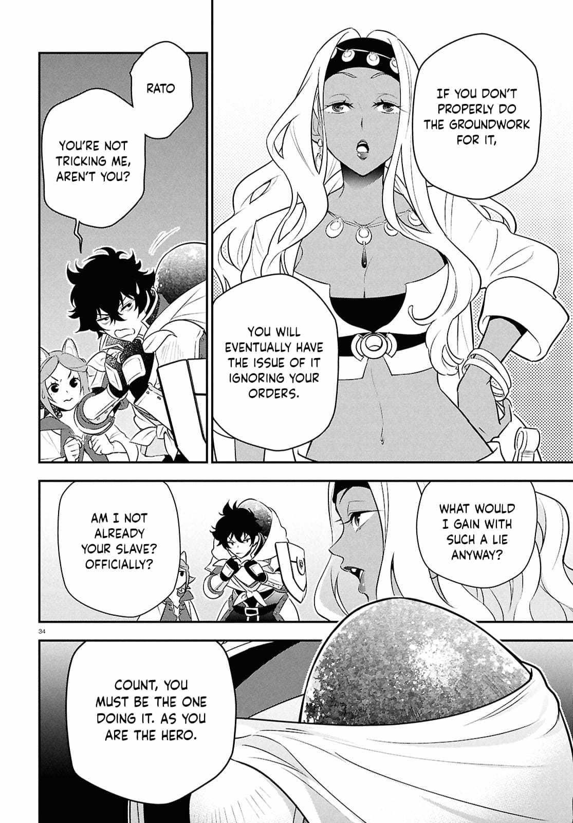 The Rising Of The Shield Hero Chapter 118 - Page 34 in English