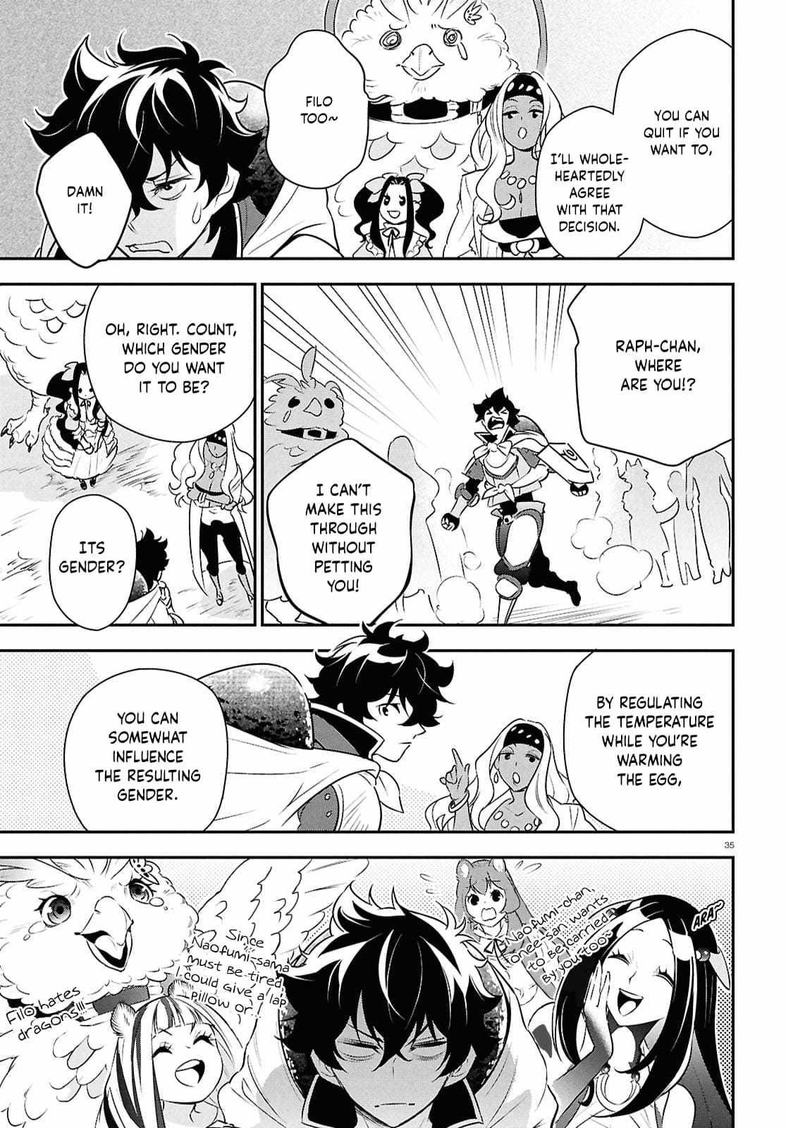 The Rising Of The Shield Hero Chapter 118 - Page 35 in English