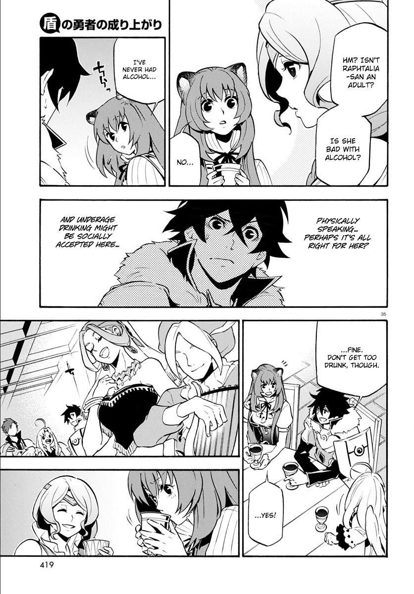 The Rising Of The Shield Hero Chapter 36 - Page 35 in English