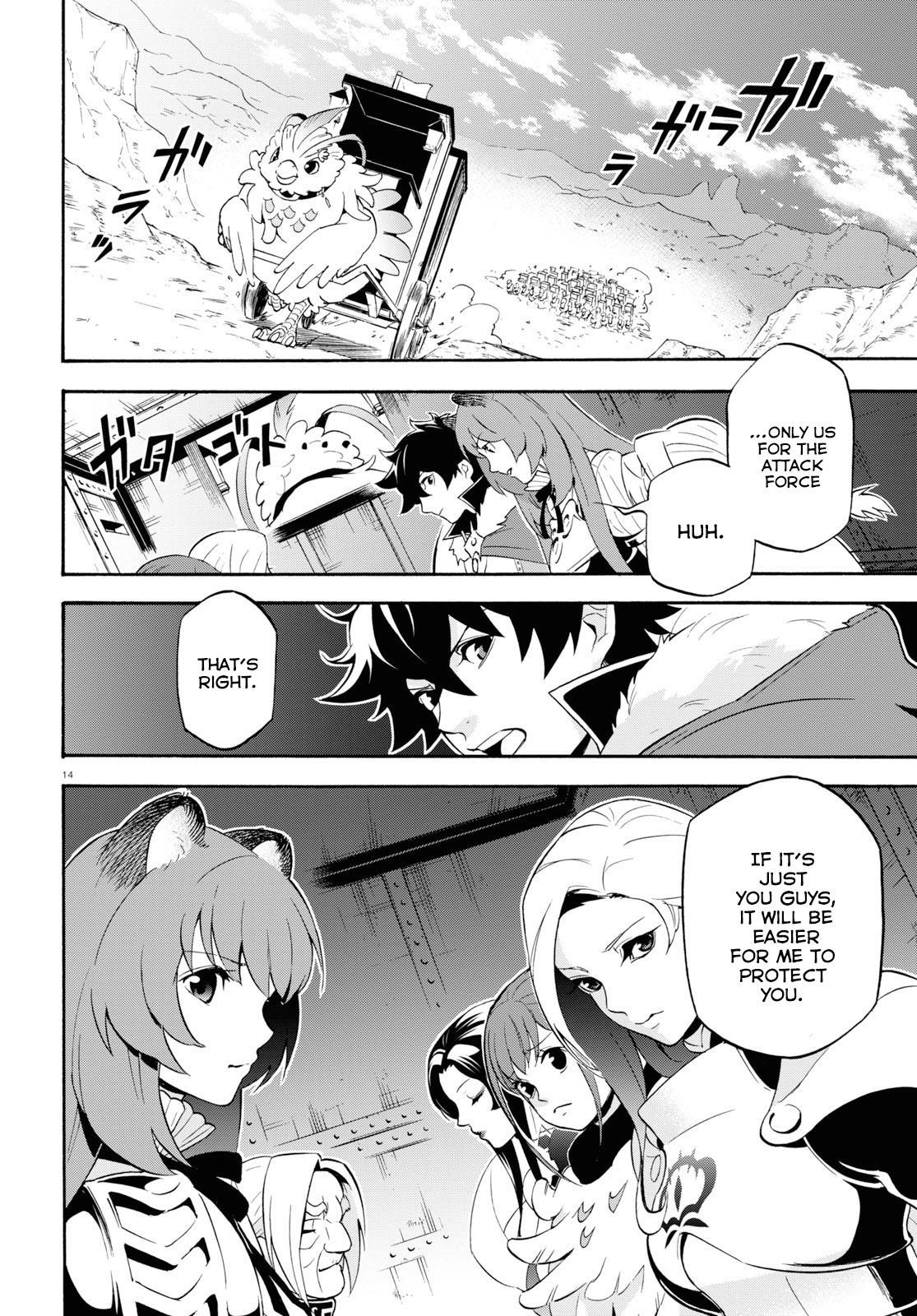The Rising Of The Shield Hero Chapter 55 - Page 14 in English