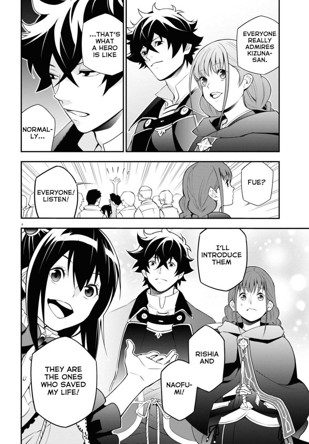The Rising Of The Shield Hero Chapter 69 - Page 4 in English
