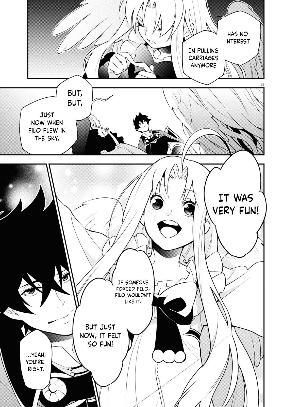 The Rising Of The Shield Hero Chapter 72 - Page 33 in English