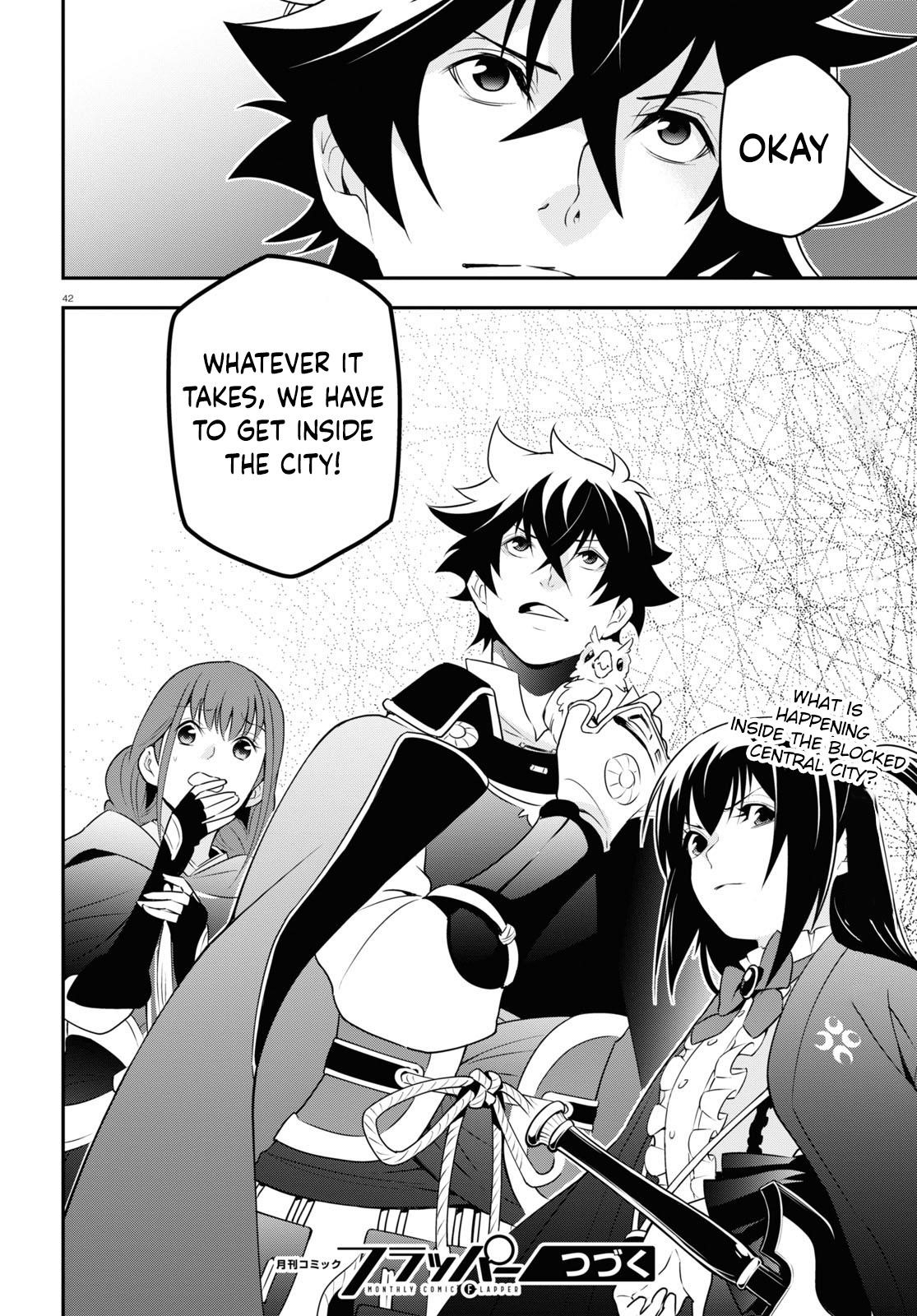 The Rising Of The Shield Hero Chapter 72 - Page 42 in English